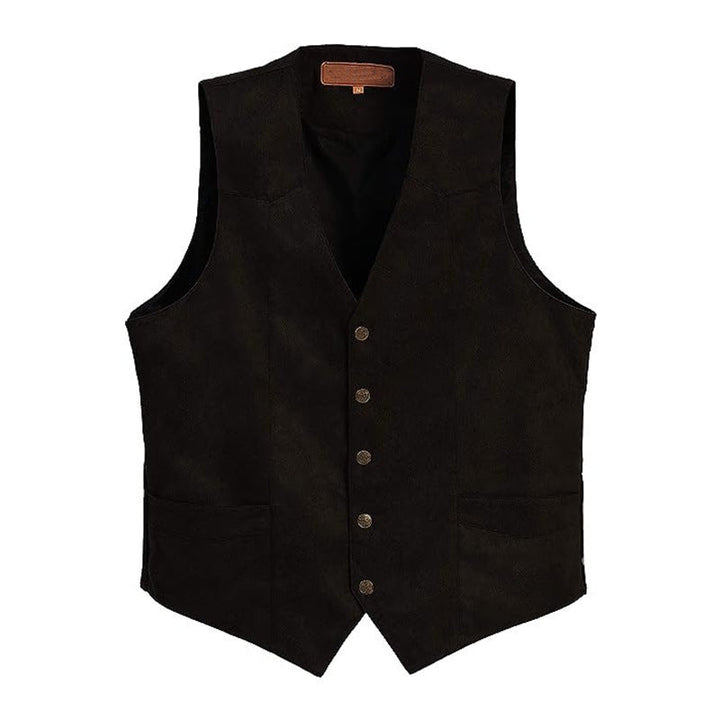 Damen Weste aus hochwertigem Kunstleder mit elegantem Schnitt Drune 3