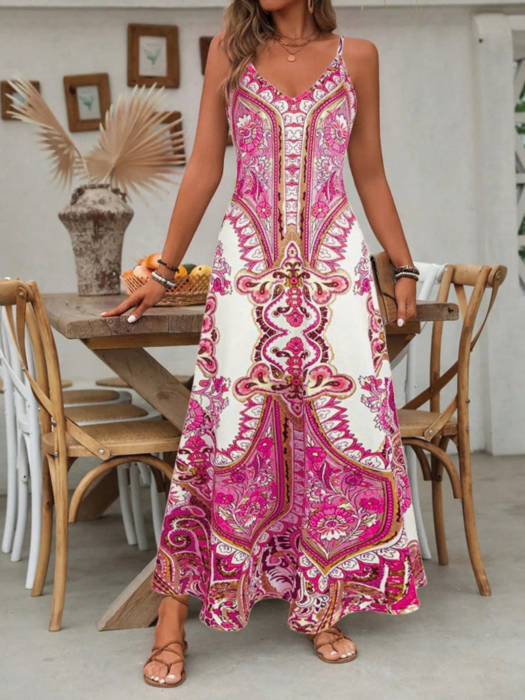 Daria | Elegantes Boho Maxikleid für den Sommer – Fließend &amp; Luftig Lange Kleider 1
