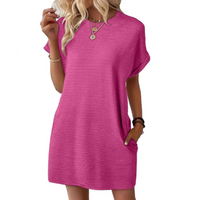 Christin | Lässiges Sommer-T-Shirt-Kleid mit Komfort & Stil