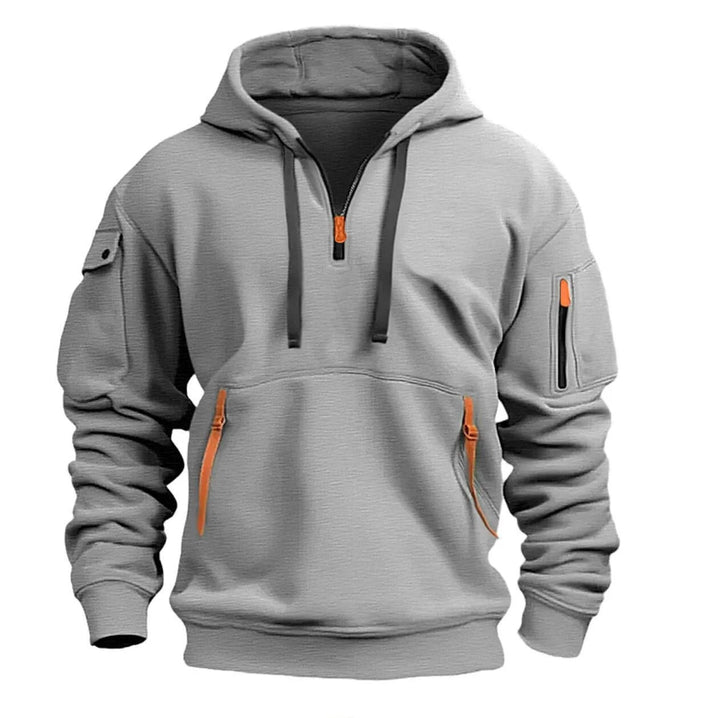 Dario | Herren Kapuzenpullover – Zip Hoodie, Bequem & Atmungsaktiv 2