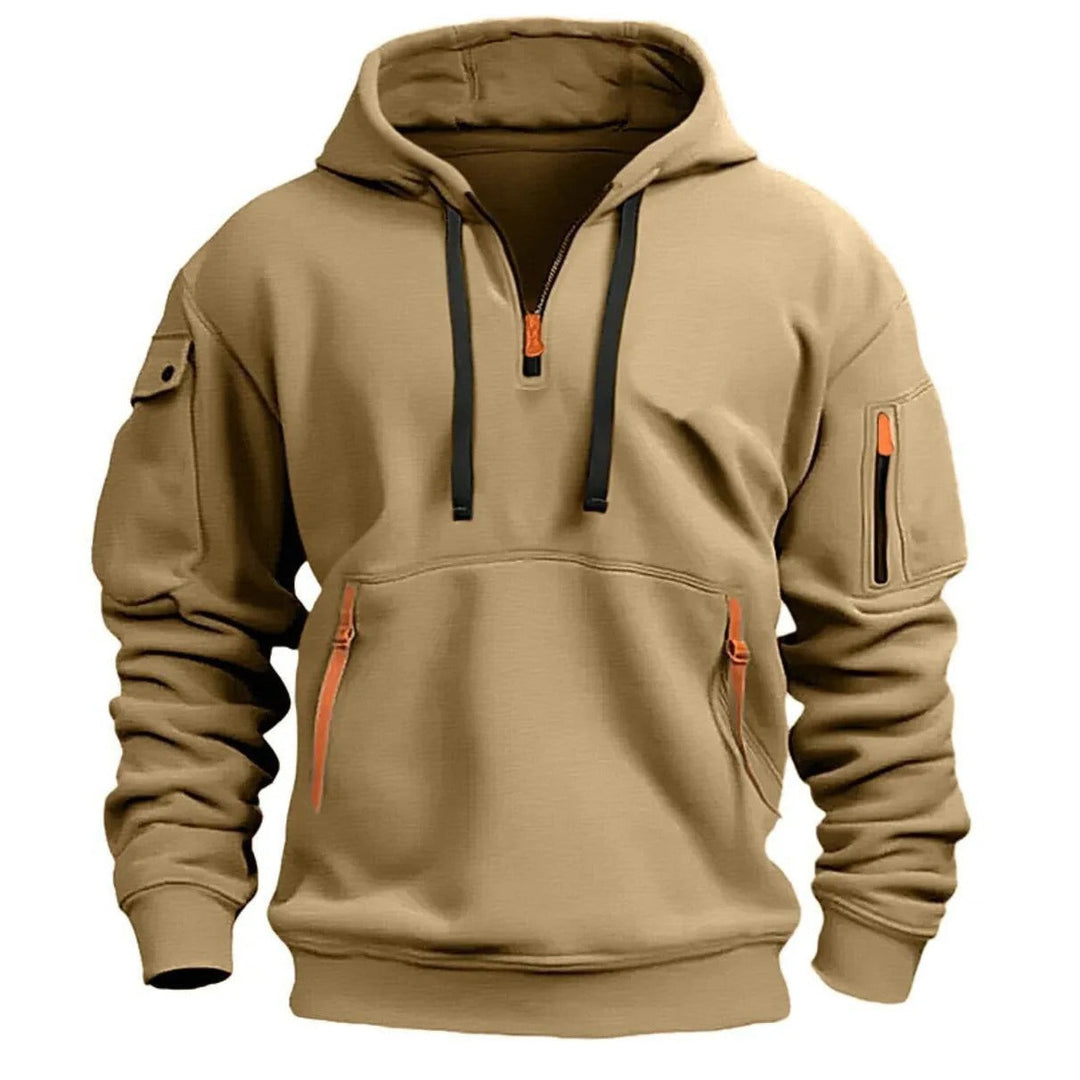 Dario | Herren Kapuzenpullover – Zip Hoodie, Bequem & Atmungsaktiv 5