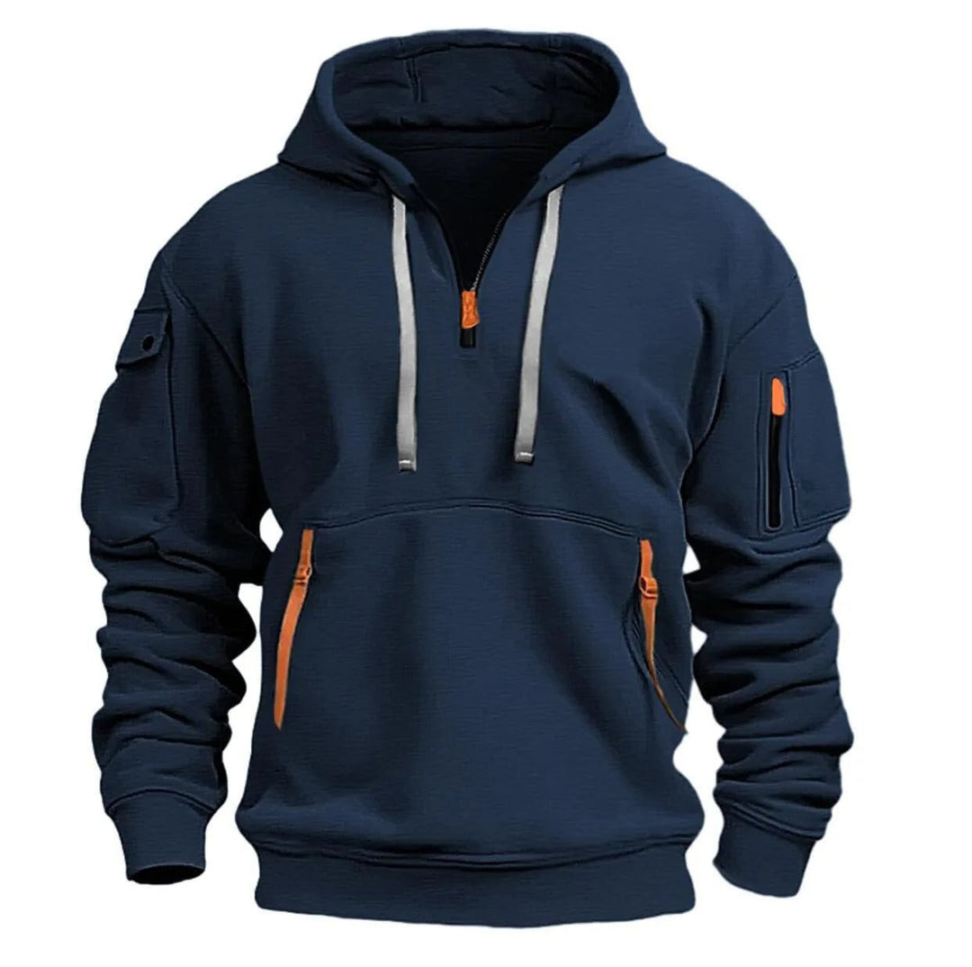 Dario | Herren Kapuzenpullover – Zip Hoodie, Bequem & Atmungsaktiv 6