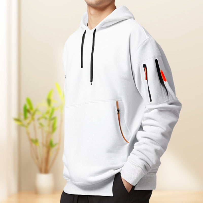 Dario | Herren Kapuzenpullover – Zip Hoodie, Bequem & Atmungsaktiv 7