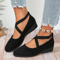 Emma|Elegant wedge ballerinas for everyday comfort