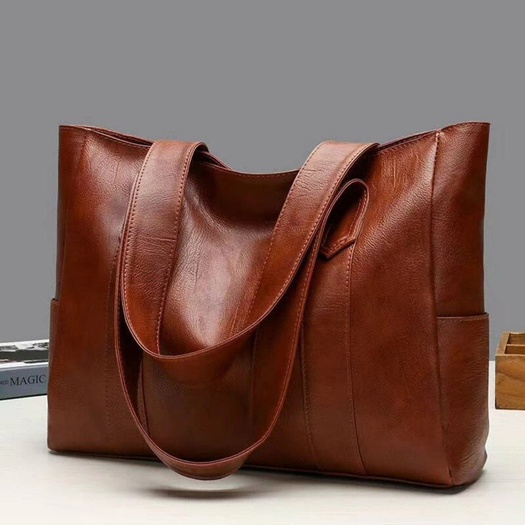 Diana | Geräumige Vintage Tragetasche aus hochwertigem Leder 2