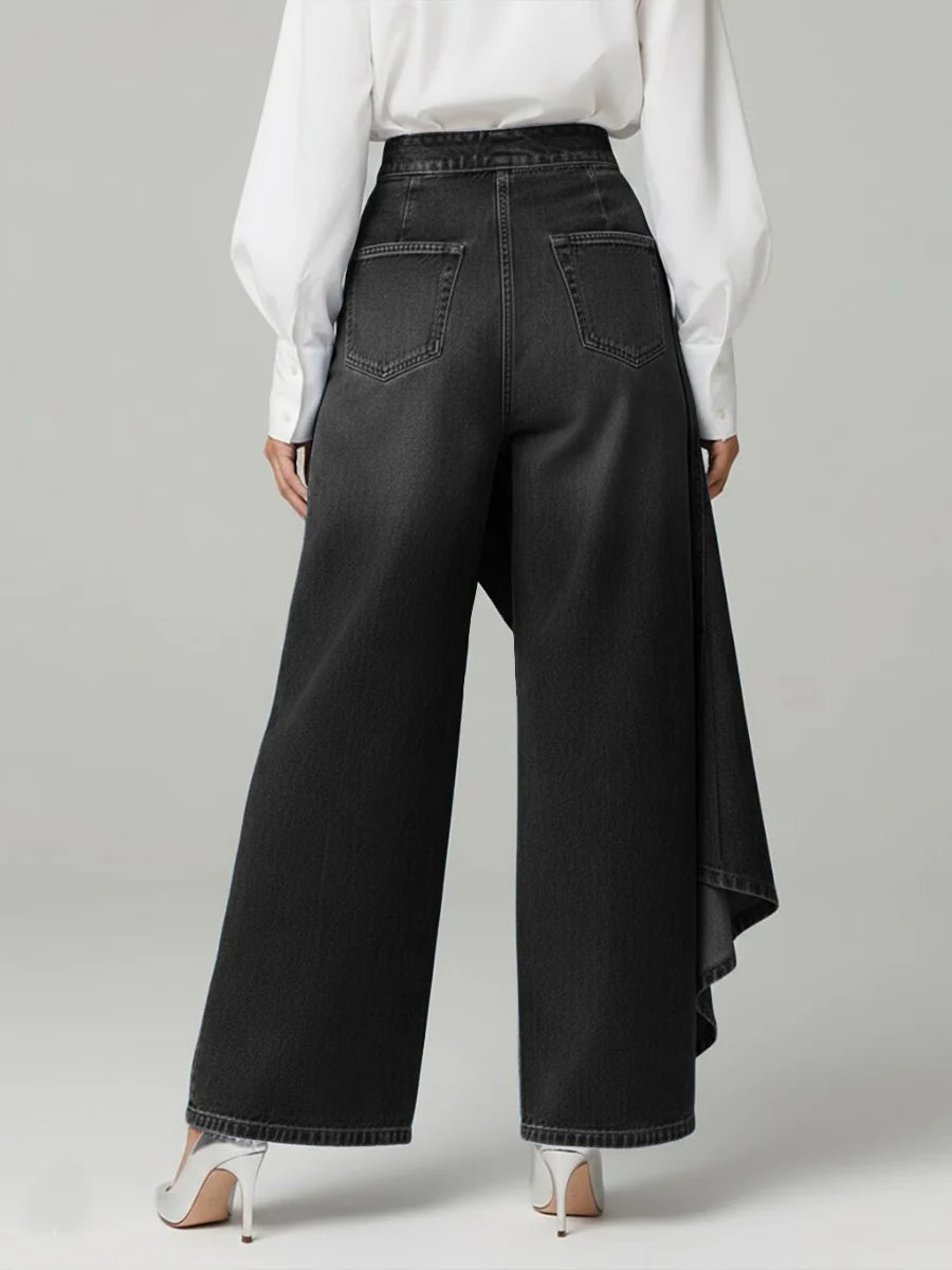 Drelia | Hoch Tailliert Entspannte Damenjeans 4