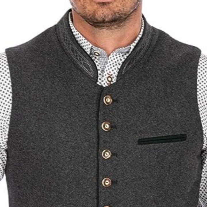 Drune | Herren Weste Mit Einem Stilvollen Traditionellen Look 1