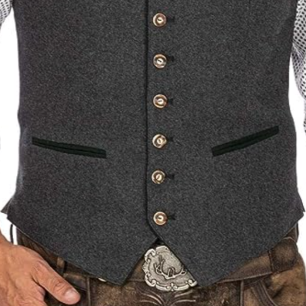 Drune | Herren Weste Mit Einem Stilvollen Traditionellen Look 2