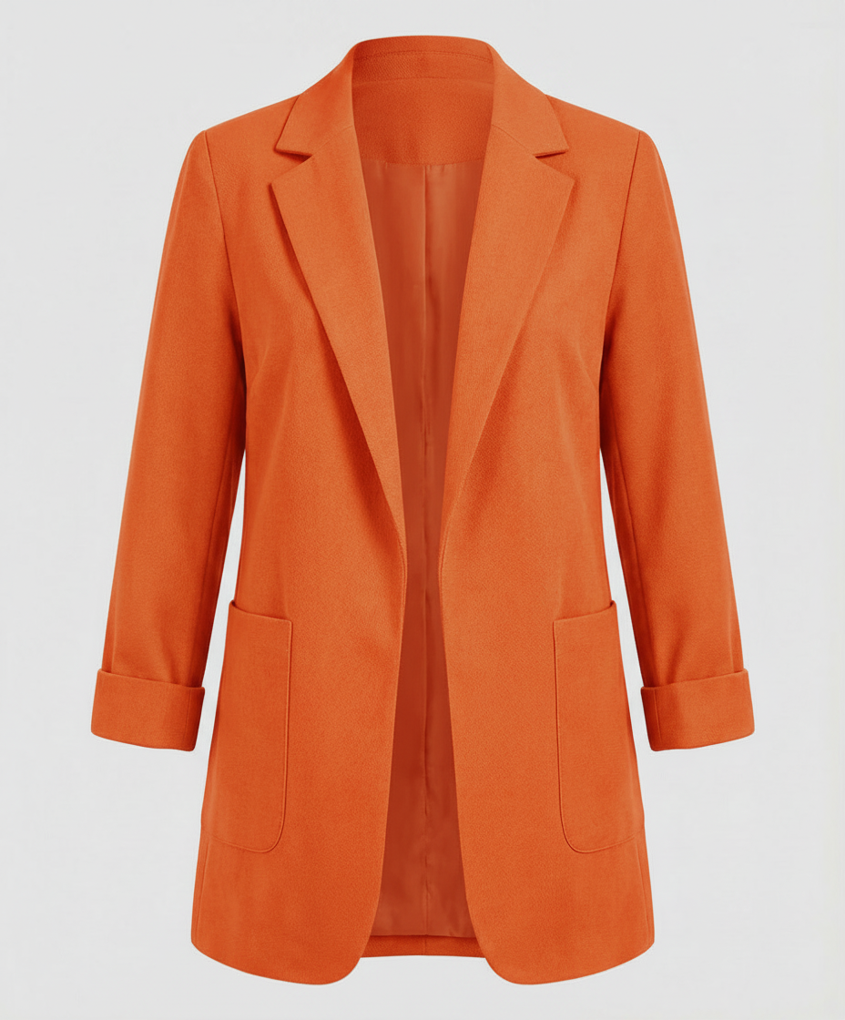 Elara | Eleganter, Fließender &amp; Vielseitiger Damen Longline-Blazer 6