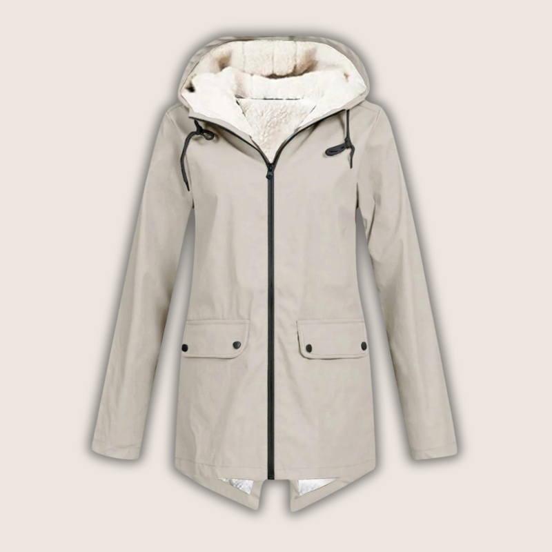 Eleanor | Wasserdichte und winddichte Damen Regenjacke 3