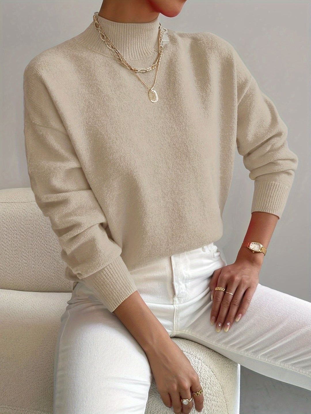 Elena | Bequemer und warmer Rollkragenpullover 4