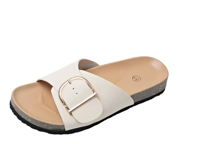 Elena | Elegante und bequeme orthopädische Flachsandale 8