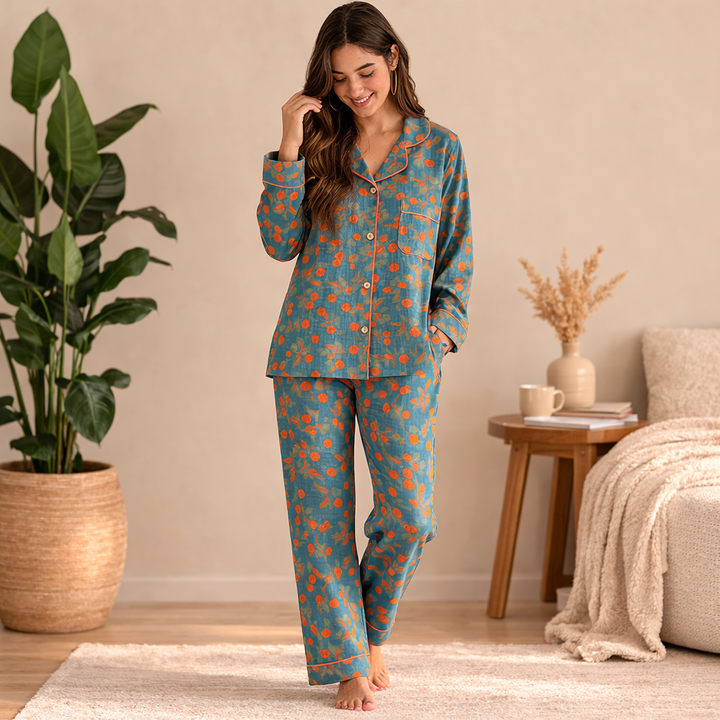 Elina | Bequemer und stylischer Damen-Pyjama 1