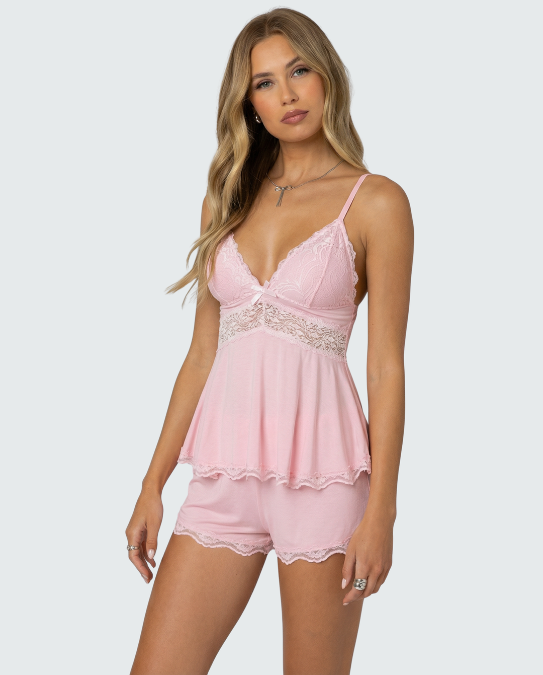 Elina | Camisole Set Elegant Atmungsaktiv Komfortabel V-Ausschnitt 5