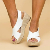 Clara | Orthopädische Keilsandalen mit Komfort und sommerlichem Design