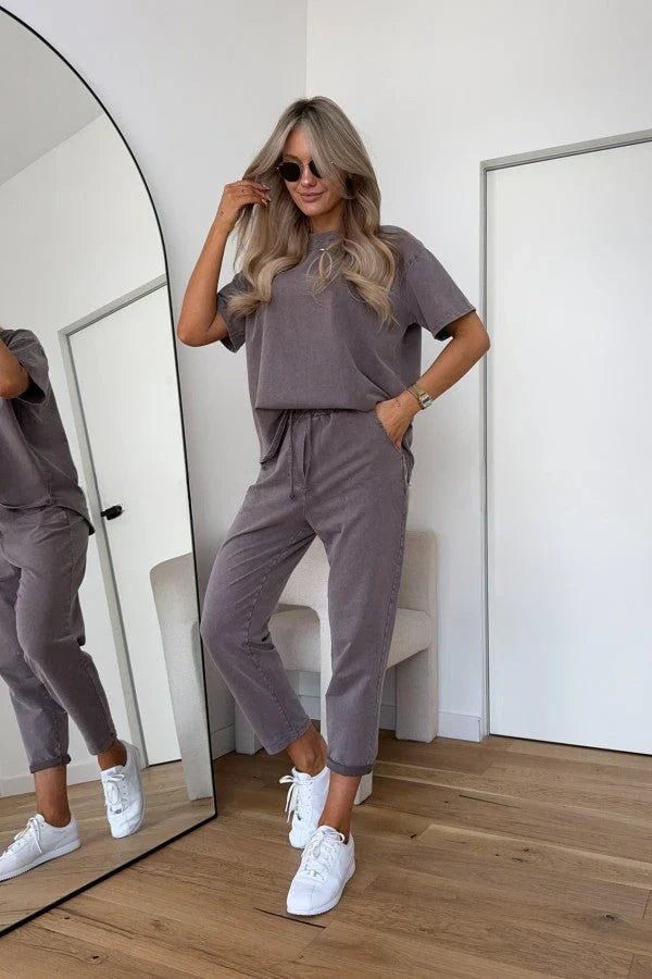 Elysia | Atmungsaktives, Bequemes & Stilvolles Zweiteiliges Baumwoll Set 5
