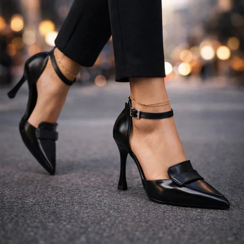 Elysia | Elegante, Hochwertige &amp; Stilvolle Damen Pumps mit Knöchelriemen 2