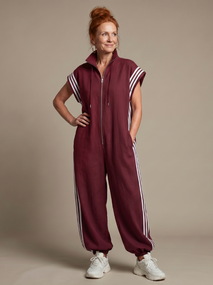 Elysia | Eleganter Damen Trainingsanzug – Bequem, Sportlich & Mit Kontrastdetails 0
