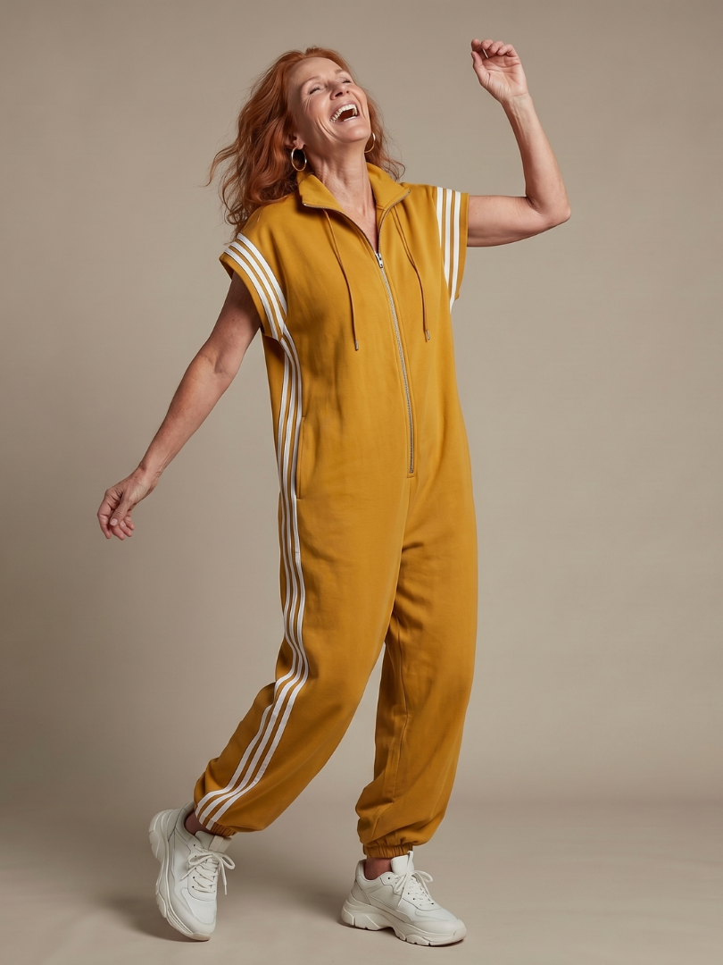 Elysia | Eleganter Damen Trainingsanzug – Bequem, Sportlich & Mit Kontrastdetails 4