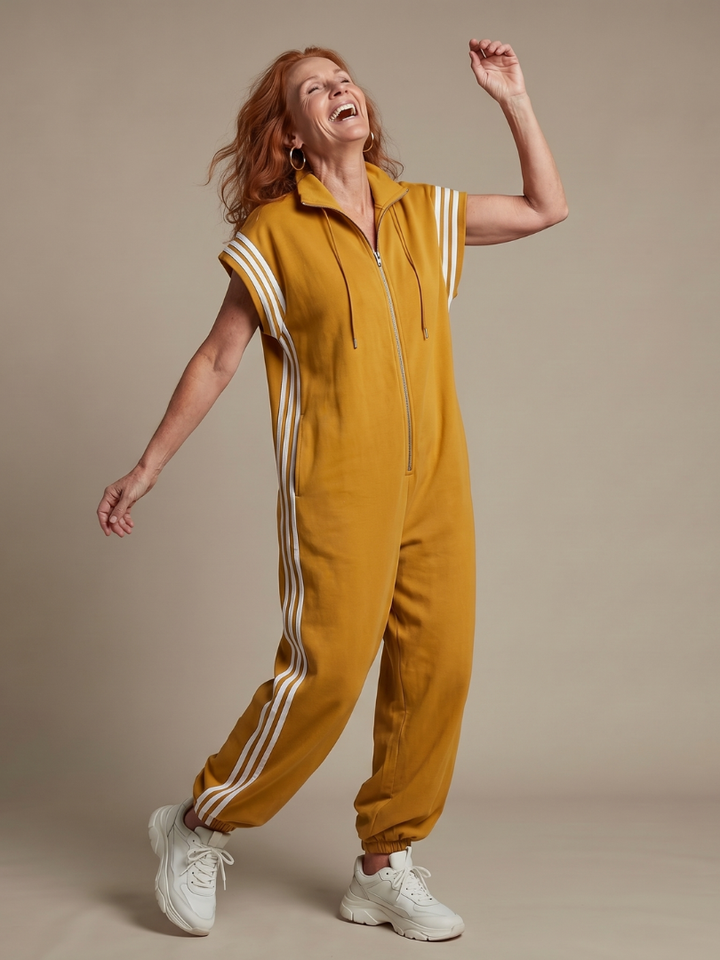 Elysia | Eleganter Damen Trainingsanzug – Bequem, Sportlich & Mit Kontrastdetails 4