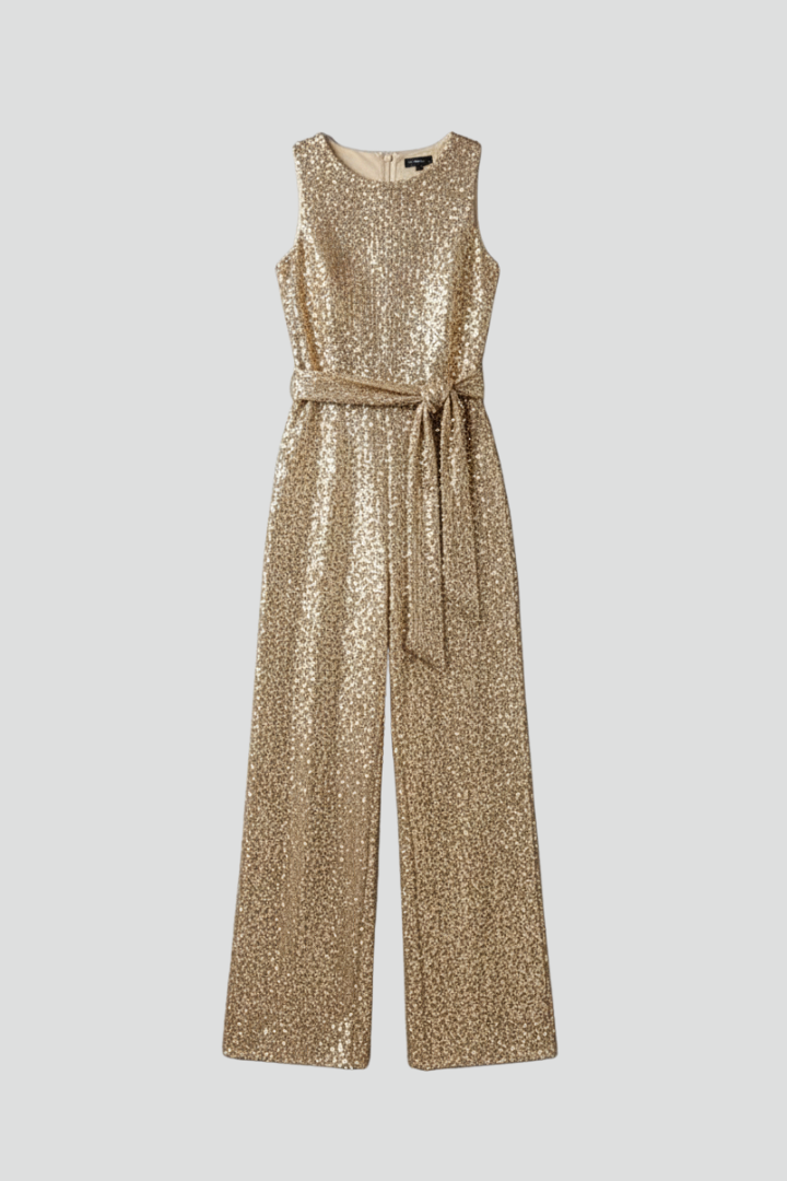 Elysia | Eleganter, Schimmernder &amp; Bequemer Damen Overall mit Weitem Bein 1
