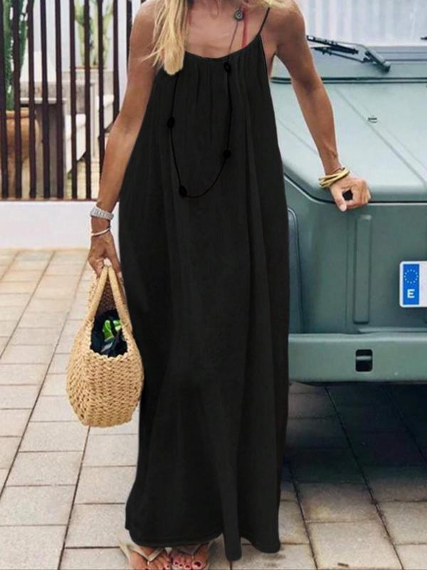Elysia | Elegantes, Atmungsaktives Maxikleid Sommer für Damen – Lange Kleider mit Offenem Rücken 0