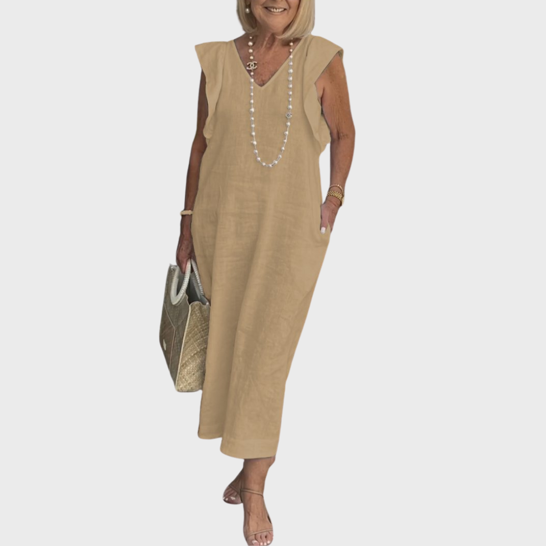 Elysia | Elegantes, Atmungsaktives &amp; Bequemes Damen Maxikleid 10