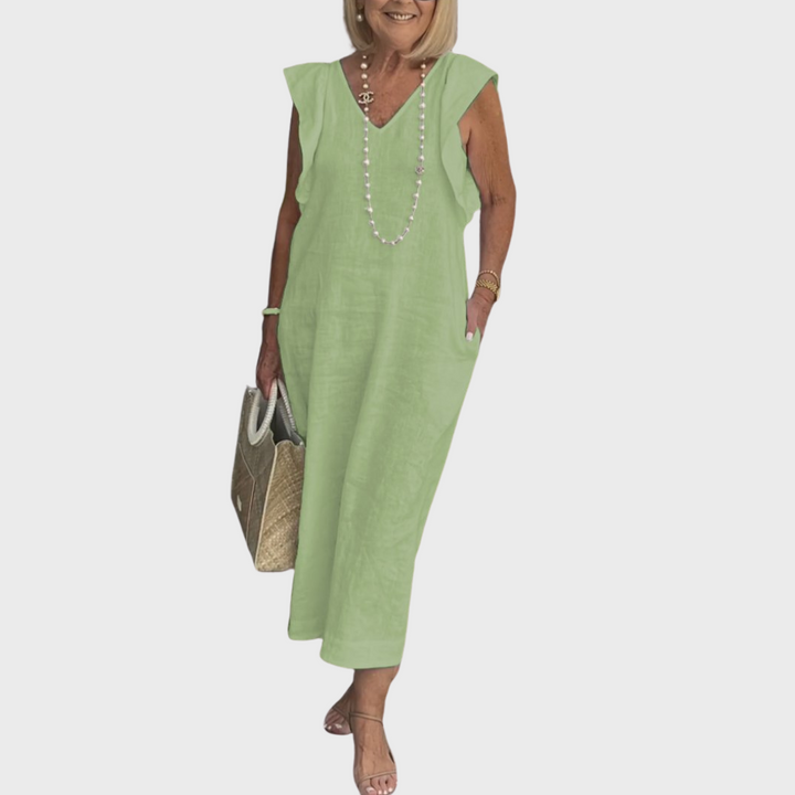 Elysia | Elegantes, Atmungsaktives &amp; Bequemes Damen Maxikleid 11