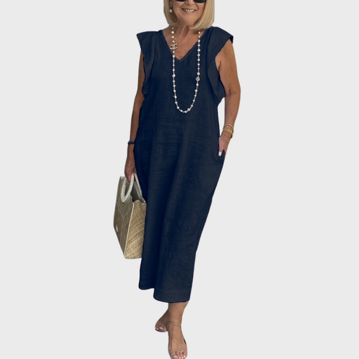 Elysia | Elegantes, Atmungsaktives &amp; Bequemes Damen Maxikleid 3