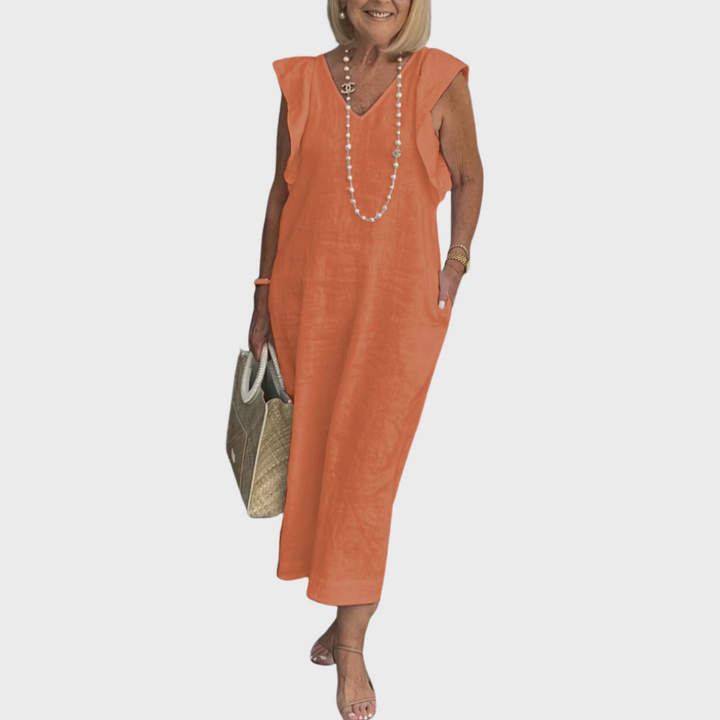Elysia | Elegantes, Atmungsaktives &amp; Bequemes Damen Maxikleid 4