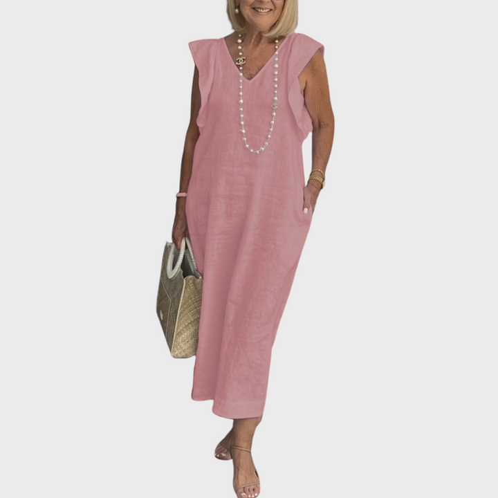 Elysia | Elegantes, Atmungsaktives &amp; Bequemes Damen Maxikleid 5