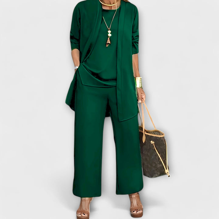 Elysia | Elegantes, Bequemes &amp; Stilvolles Damen Dreiteiliges Set 4