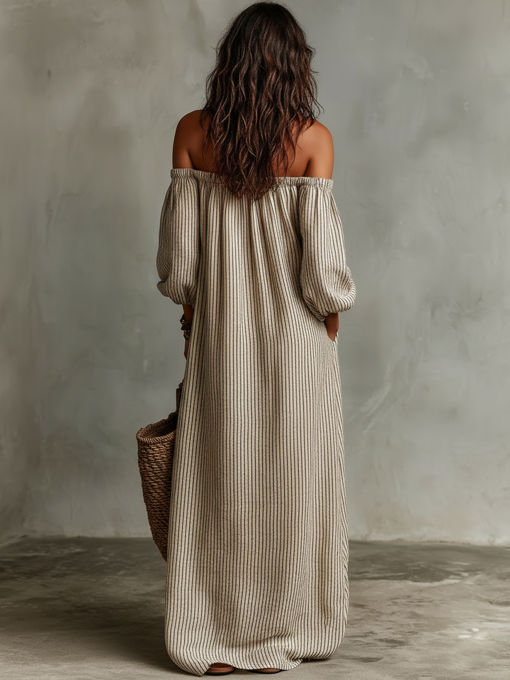 Elysia | Luftig, Elegant &amp; Feminin Schulterfreies Maxikleid 5