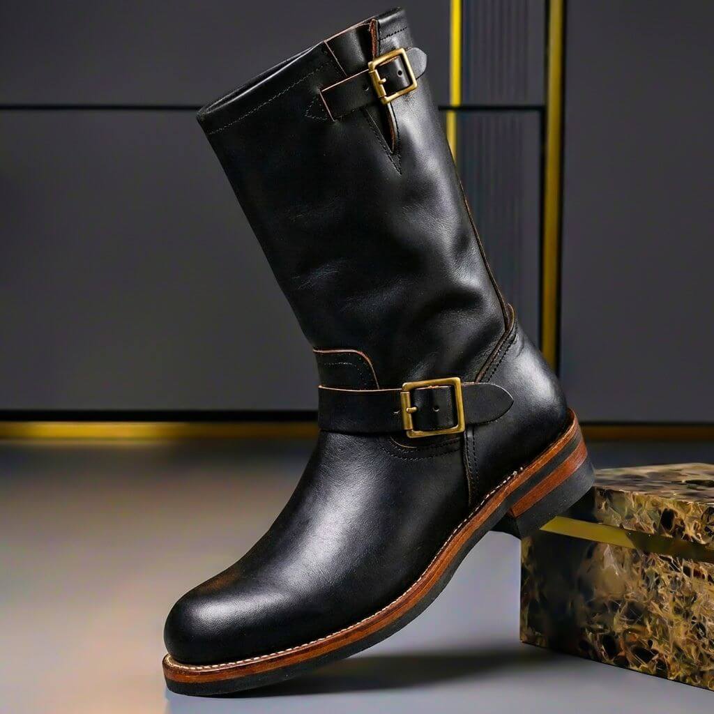 Emil | Markante Vintage Lederstiefel mit authentischem Charakter 3