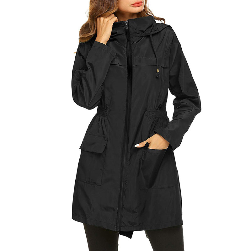 Emilia | Leichte & Figurbetonte Damen Regenjacke 0