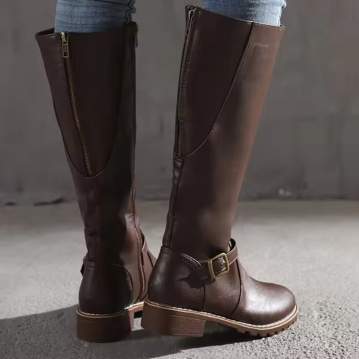 Emily | Elegante und bequeme kniehohe Damenstiefel 4