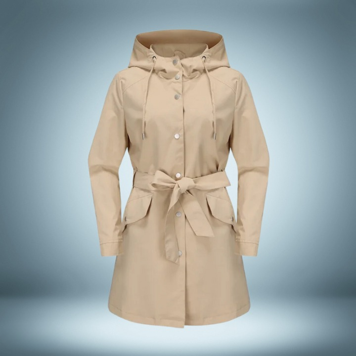 Emma | Nachhaltiger und bequemer wasserdichter Trenchcoat 0