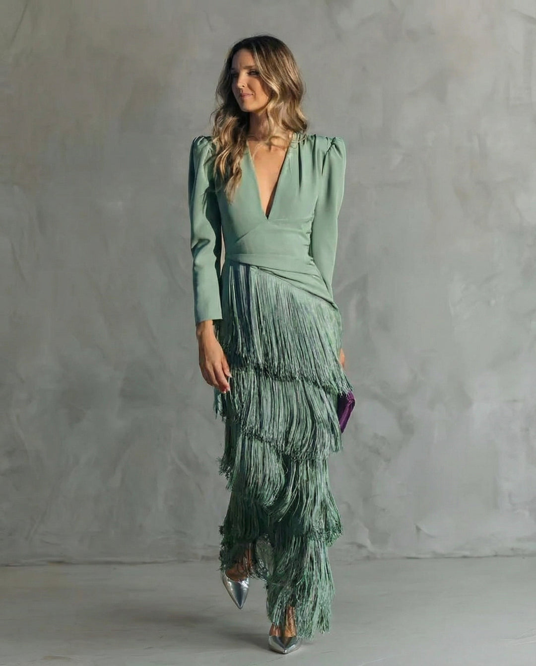 Esmeralda | Elegantes, Dramatisches &amp; Bewegungsreiches Damen-Maxikleid 0