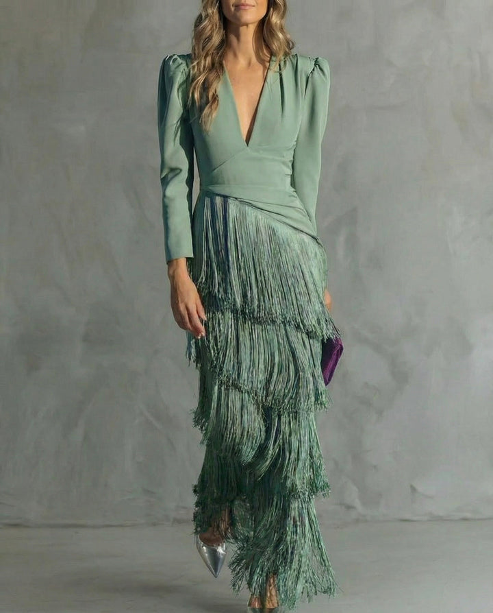 Esmeralda | Elegantes, Dramatisches &amp; Bewegungsreiches Damen-Maxikleid 4