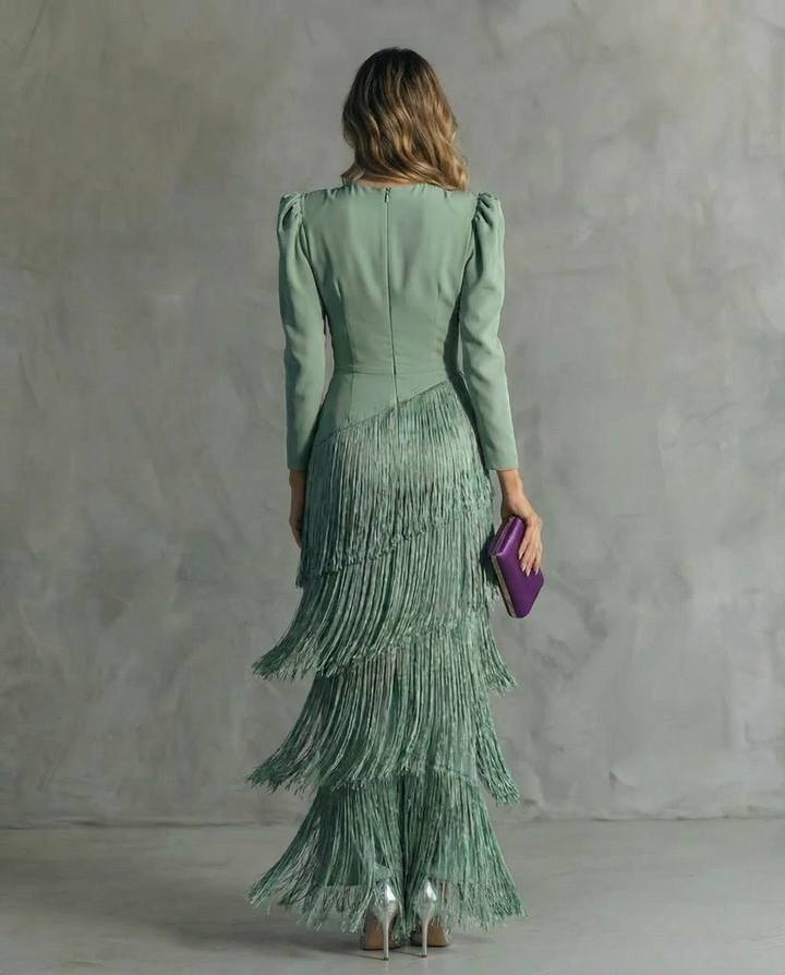 Esmeralda | Elegantes, Dramatisches &amp; Bewegungsreiches Damen-Maxikleid 6