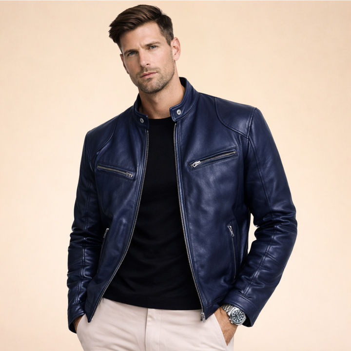 Ethan | Stilvolle Lederjacke für einen eleganten Look 10