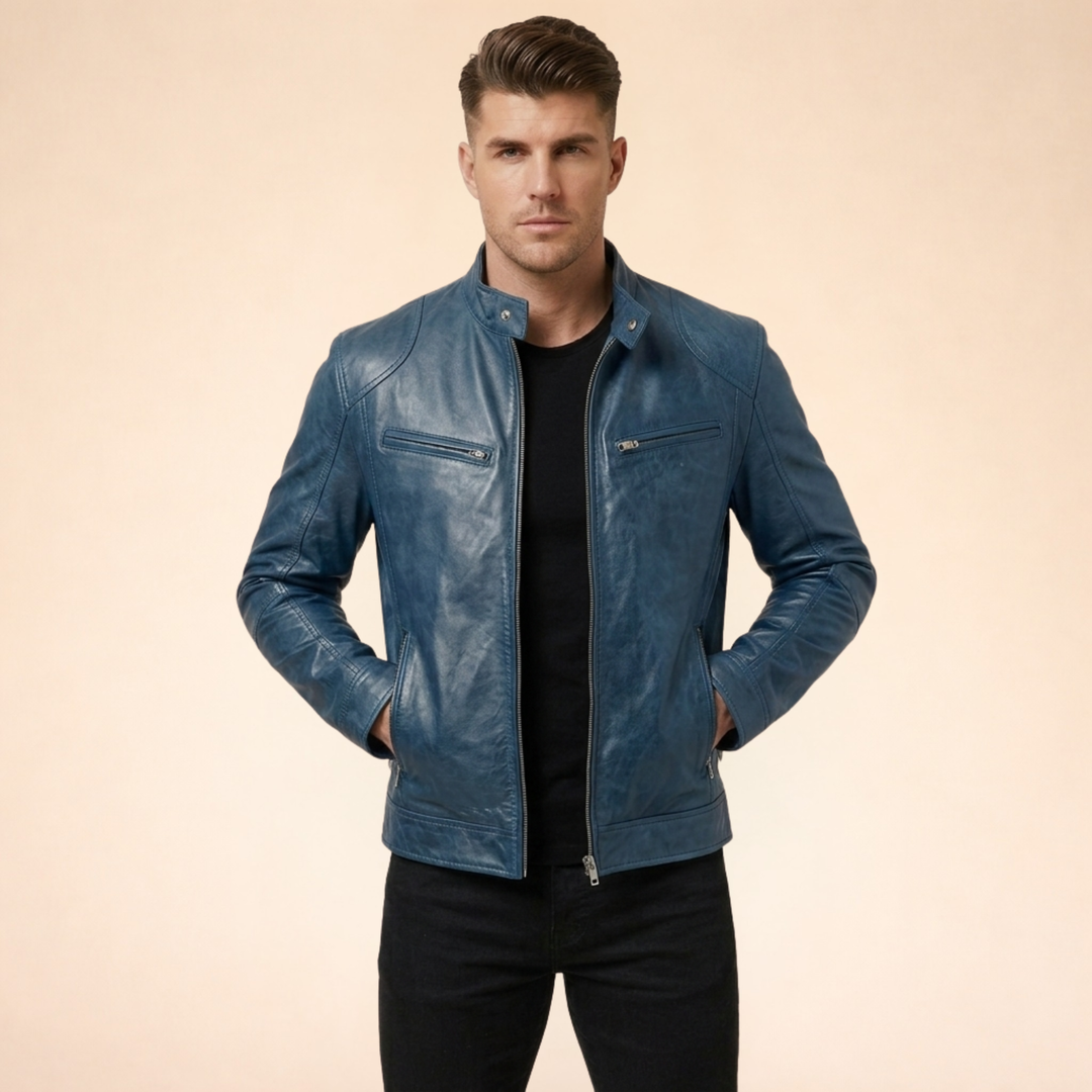 Ethan | Stilvolle Lederjacke für einen eleganten Look 4