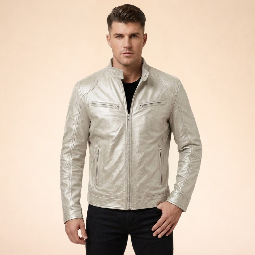 Ethan | Stilvolle Lederjacke für einen eleganten Look 5