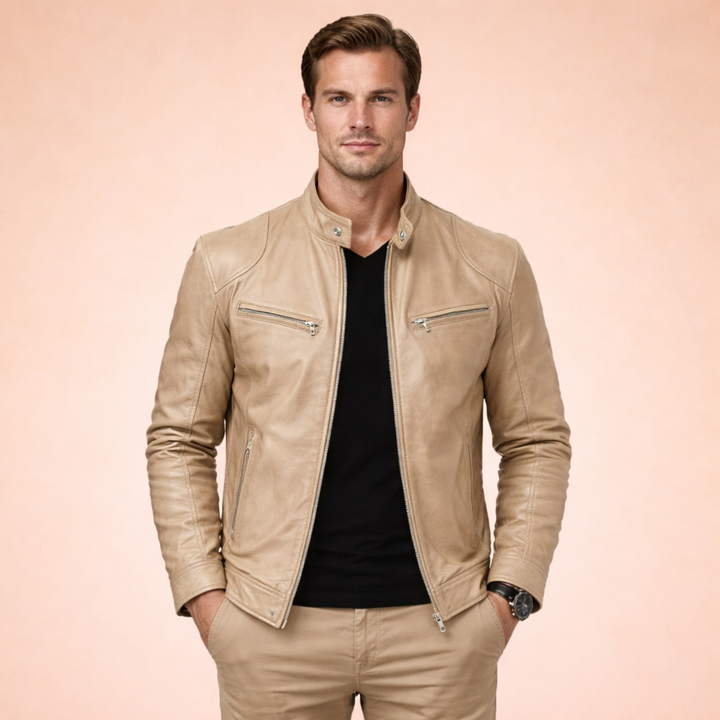 Ethan | Stilvolle Lederjacke für einen eleganten Look 8