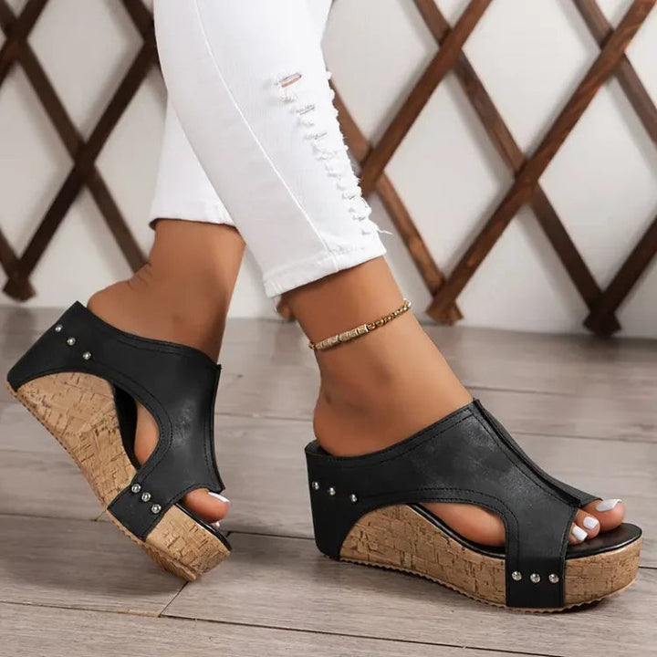 Evelyn | Elegante gepolsterte Damensandalen 2