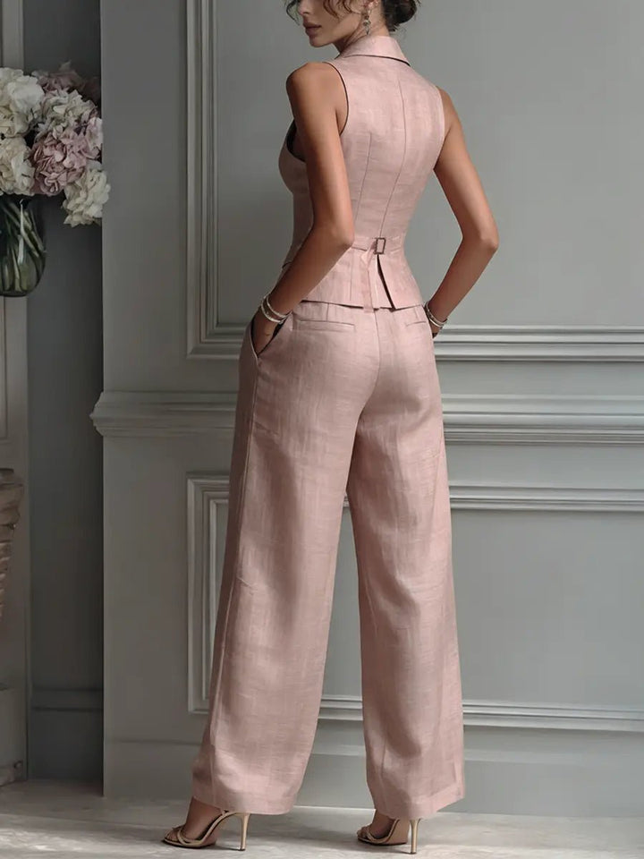 Evelyn | Elegantes und raffiniertes Weste zweiteiliges Set 3