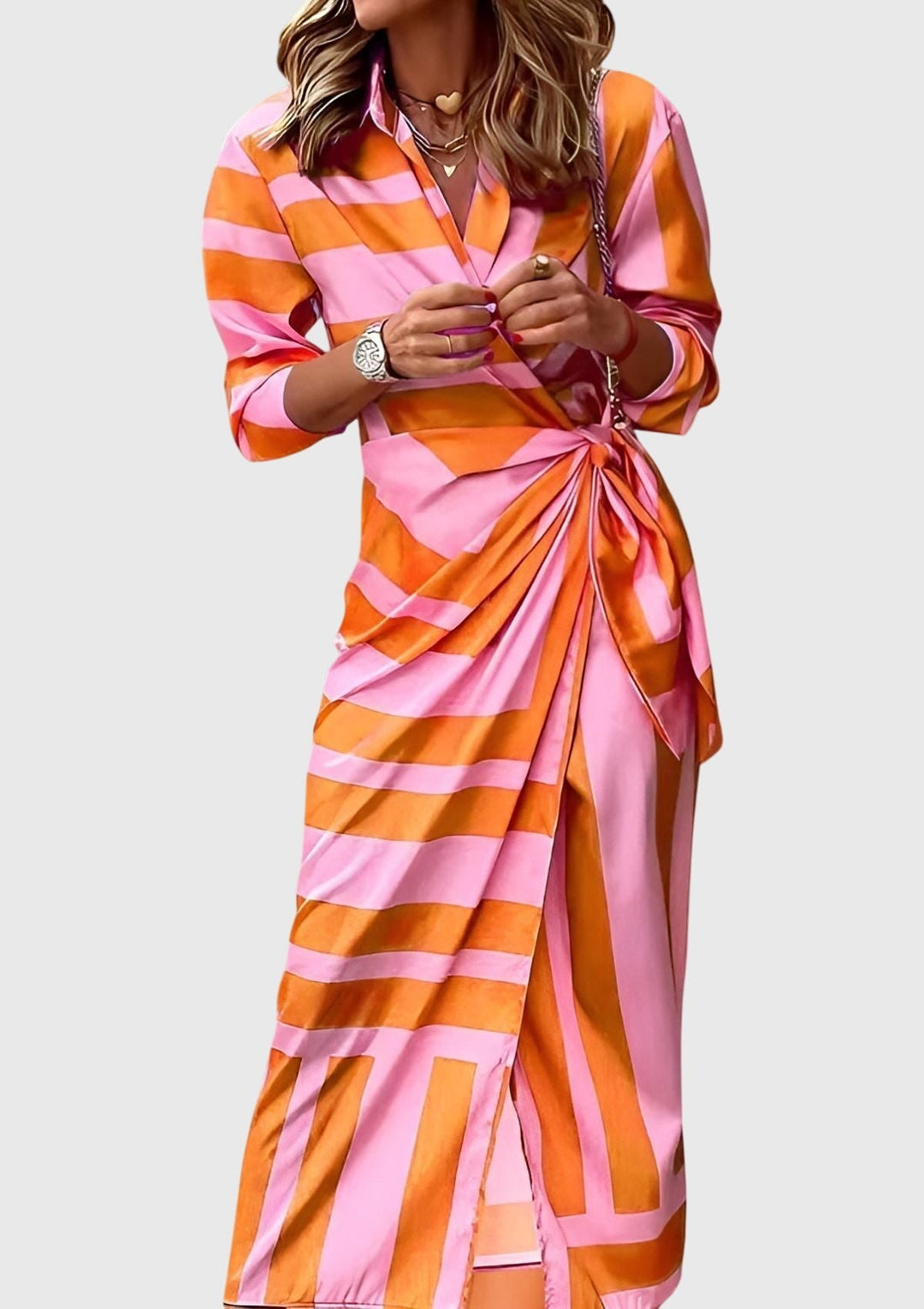 Everly | Elegantes, Schmeichelhaftes Wickelkleid Damen für Sommer & Festlichkeiten 2