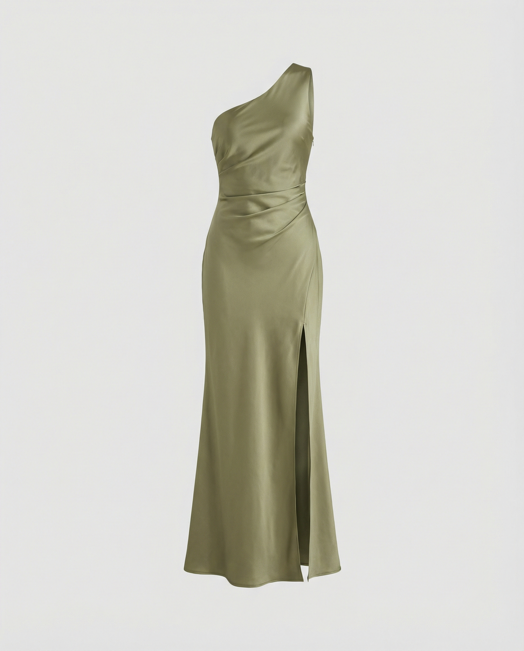Florenz | Elegantes, Asymmetrisches One-Shoulder-Abendkleid aus Satin 2