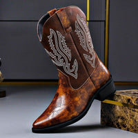 Henry | Exclusive and Stylish Men's Leather Boots in Vintage Design