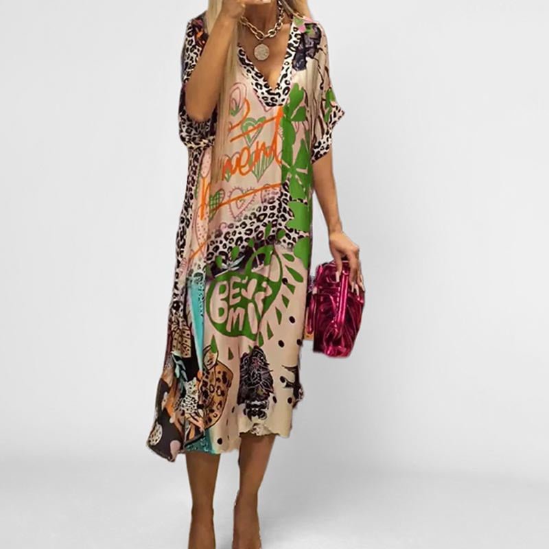 Freja | Raffiniertes und elegantes Swing-Tunika Kleid 6